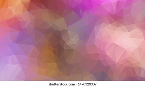  Geometric triangular mosaic colors of the sea and sand sky. vector illustration frame