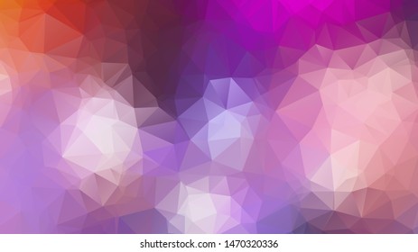  Geometric triangular mosaic colors of the sea and sand sky. vector illustration frame