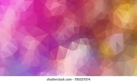 Geometric triangular mosaic colors of the sea and sand sky. vector illustration frame