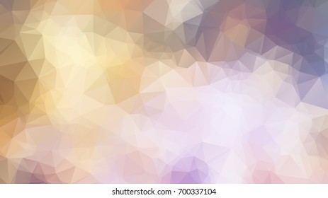 Geometric triangular mosaic colors of the sea and sand sky. vector illustration frame