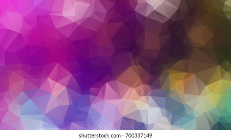 Geometric triangular mosaic colors of the sea and sand sky. vector illustration frame