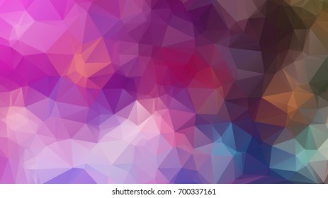 Geometric triangular mosaic colors of the sea and sand sky. vector illustration frame