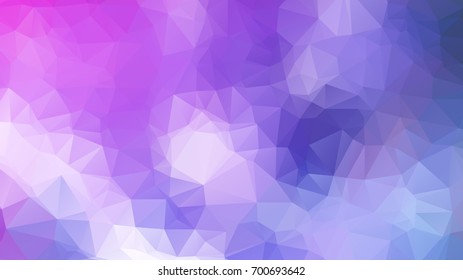 Geometric triangular mosaic colors of the sea and sky. vector illustration frame