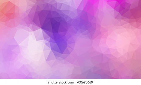 Geometric triangular mosaic colors of the sea and sky. vector illustration frame