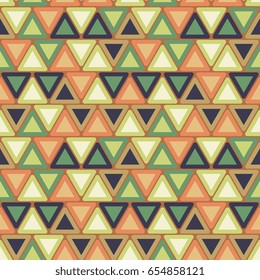 Geometric triangular pieces seamless pattern background