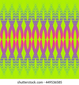 Geometric tribal element seamless vector pattern. Modern stylish texture for Design, Website, Background, Banner