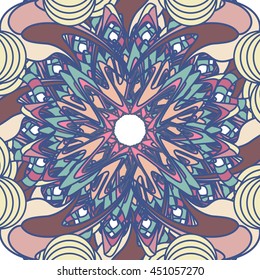Geometric tribal element vector pattern. Ornament illustration concept. Modern stylish texture for Design, Website, Background, Banner, Wedding Cards