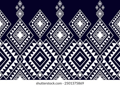 Geometric Tribal ethnic seamless pattern for background , carpet, and textile