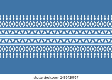 Geometric tribal pattern. Geometric tribal pattern fabric style. Geometric tribal pattern design for clothing, textile, wrapping, background, wallpaper, carpet, embroidery