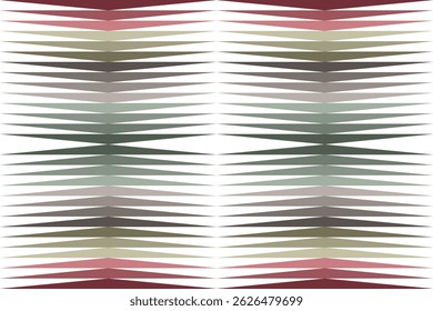 Geometric tribal pattern with red, green, brown colors. Abstract background diamond shape. Concept of alignment, earth tone, boho, vintage, simple for fashion textiles, wallpaper, print.