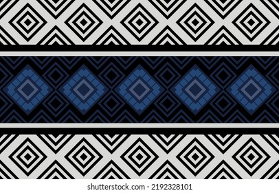 Geometric tribal seamless pattern. Design for background,carpet,wallpaper,cloth,blankets,bags,fabric,furniture, packing Vector illustration style.