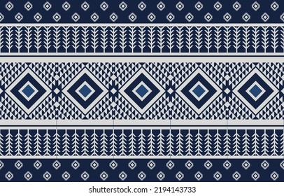 Geometric tribal seamless pattern. Design for background,carpet,wallpaper,cloth,blankets,bags,fabric,furniture, packing Vector illustration style.