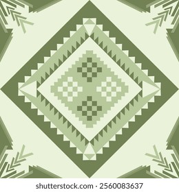 Geometric Tribal Textile Pattern
making it suitable for modern applications like textiles, wallpapers, fashion prints, or home decor. Its seamless nature allows for versatile use on large surfaces.