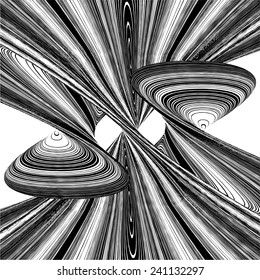 Geometric Twisted Shape Vector 30