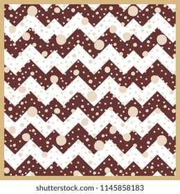 Geometric unique abstract pattern square for hijab, scarf, cushion, pillow textile print
