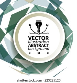 Geometric vector abstract 3D complicated op art backdrop, eps10 conceptual tech illustration, best for web and graphic design. Transparent covering with overlay geometric shaped figures.