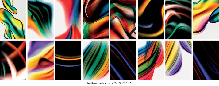 Geometric vector abstract background design template