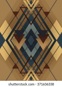 Geometric vector abstract colorful modern design background illustration. 