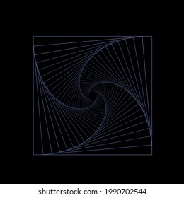 Geometric vector. Abstract design. Shape illustration