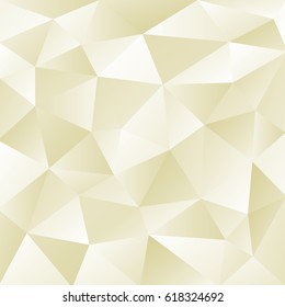 Geometric vector abstract light golden pattern. Geometric modern ornament for designs and backgrounds
