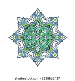 Geometric Vector Abstract, Motif, Textile, Pattern,  Vector Art