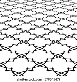 Geometric vector abstract pattern. Geometric modern ornament for designs and backgrounds