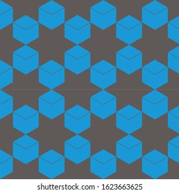 geometric Vector abstract seamless pattern. Vintage art deco texture , Ideal for greeting card or backdrop template design