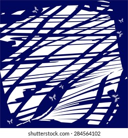 Geometric vector abstraction with butterflies