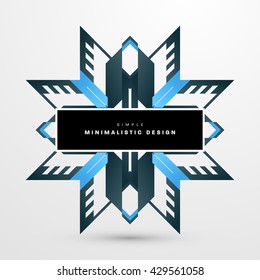 Geometric Vector Background. Abstract Pattern