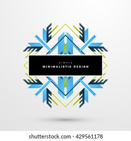 Geometric Vector Background. Abstract Pattern