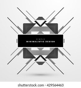 Geometric Vector Background. Abstract Pattern Background for Business Presentations, Application Cover and Web Site Design