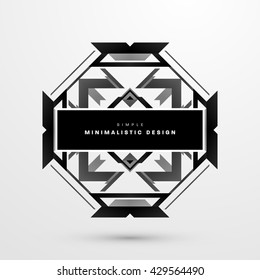 Geometric Vector Background. Abstract Pattern Background for Business Presentations, Application Cover and Web Site Design
