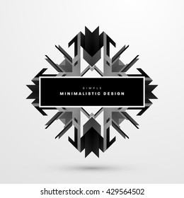Geometric Vector Background. Abstract Pattern Background for Business Presentations, Application Cover and Web Site Design