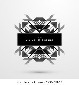 Geometric Vector Background. Abstract Pattern for Business Presentations, Application Cover and Web Site Design