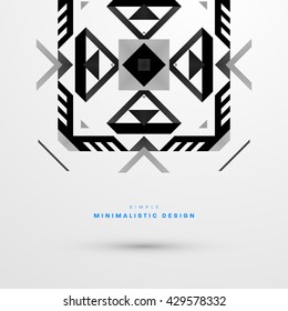 Geometric Vector Background. Abstract Pattern for Business Presentations, Application Cover and Web Site Design