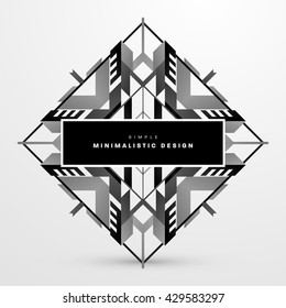 Geometric Vector Background. Abstract Pattern for Business Presentations, Application Cover and Web Site Design