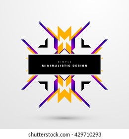 Geometric Vector Background. Abstract Pattern for Business Presentations, Application Cover and Web Site Design.