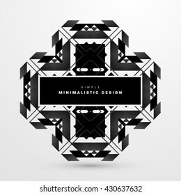 Geometric Vector Background. Abstract Pattern