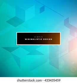 Geometric Vector Background. Abstract Pattern