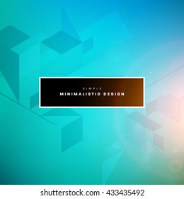 Geometric Vector Background. Abstract Pattern