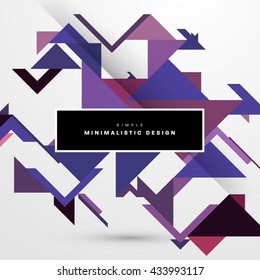 Geometric Vector Background. Abstract Pattern