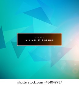Geometric Vector Background. Abstract Pattern