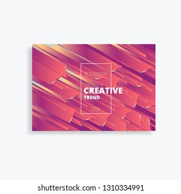 Geometric vector background with bright colors and dynamic shape compositions.