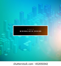 Geometric Vector Background. for Business Presentations, Application Cover and Web Site Design.