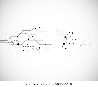 Geometric vector background for business or science presentation.