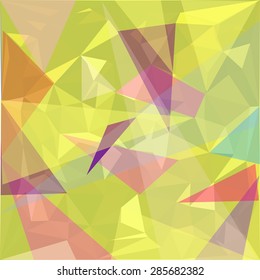 Geometric vector background. color low poly texture. Polygonal vector pattern