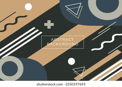Geometric Vector Background Design Template