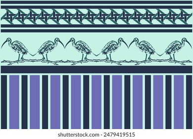 Geometric vector background, for graphics
Design and industrial textiles.