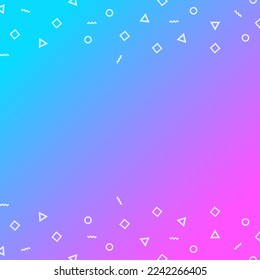 geometric vector for background. for greeting cards, banner posters, advertisements