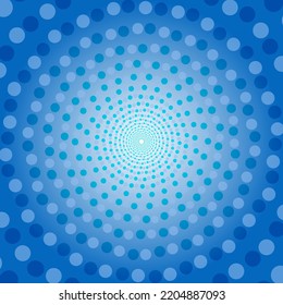 Geometric vector background Pattern in blue